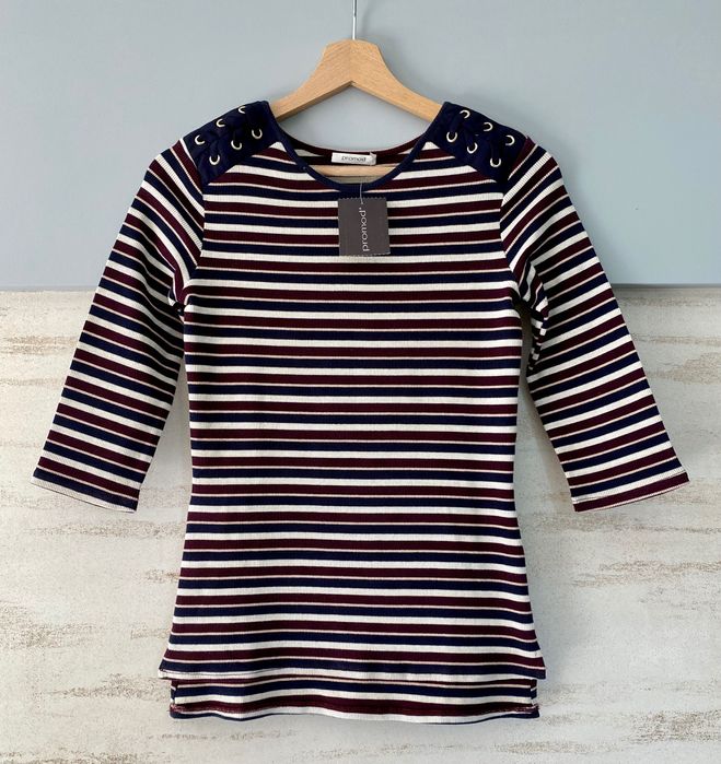 Nowa bluzka w paski Promod (XS/S)