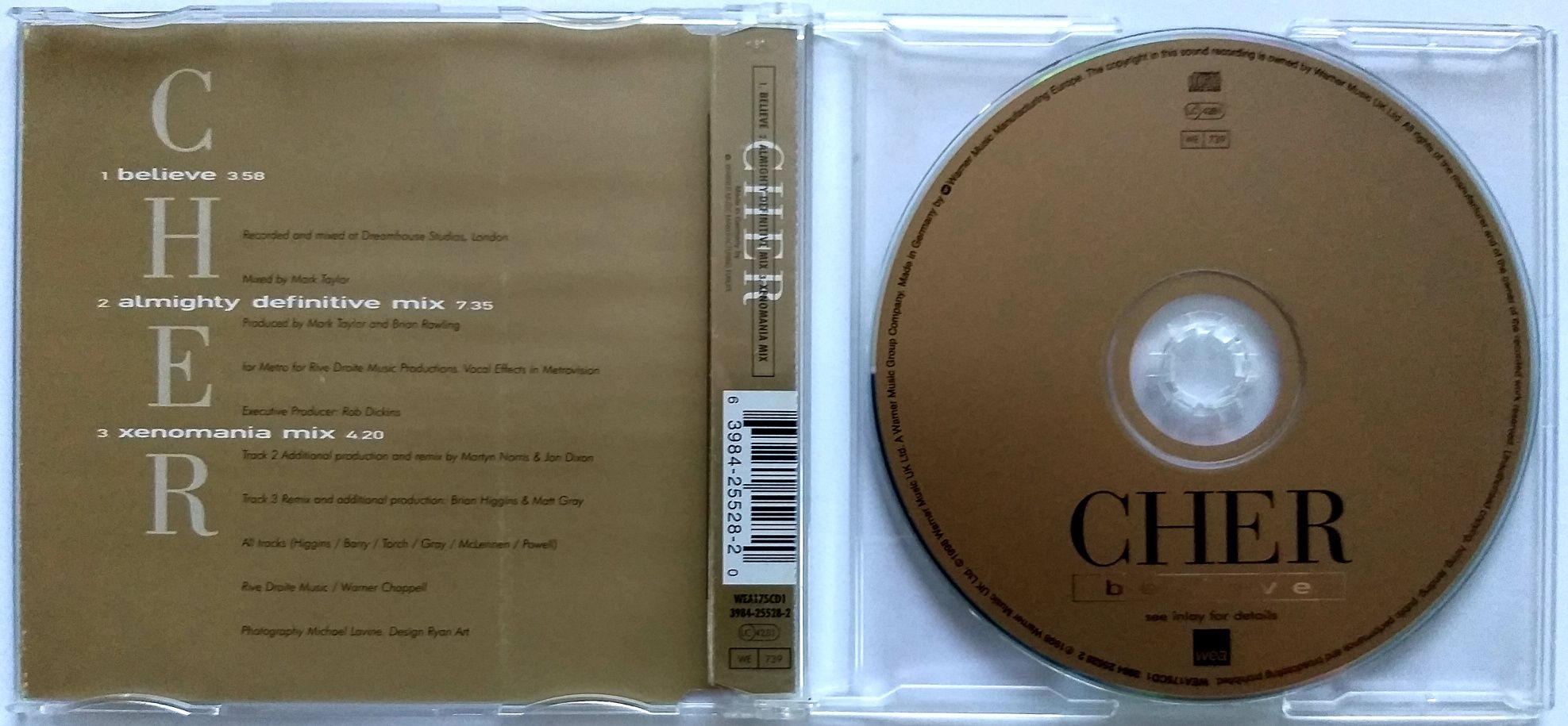 CDs Cher Believe 1998r