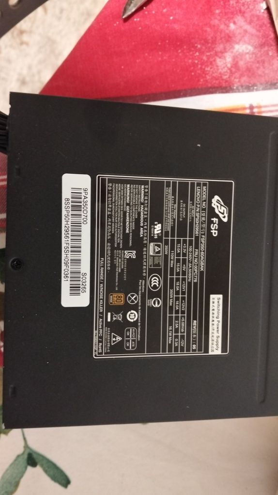 FSP Hydro G 850W 80 Plus Gold – Não Modular