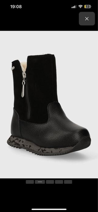 Дитячі шкіряні зимові черевики Emu Australia