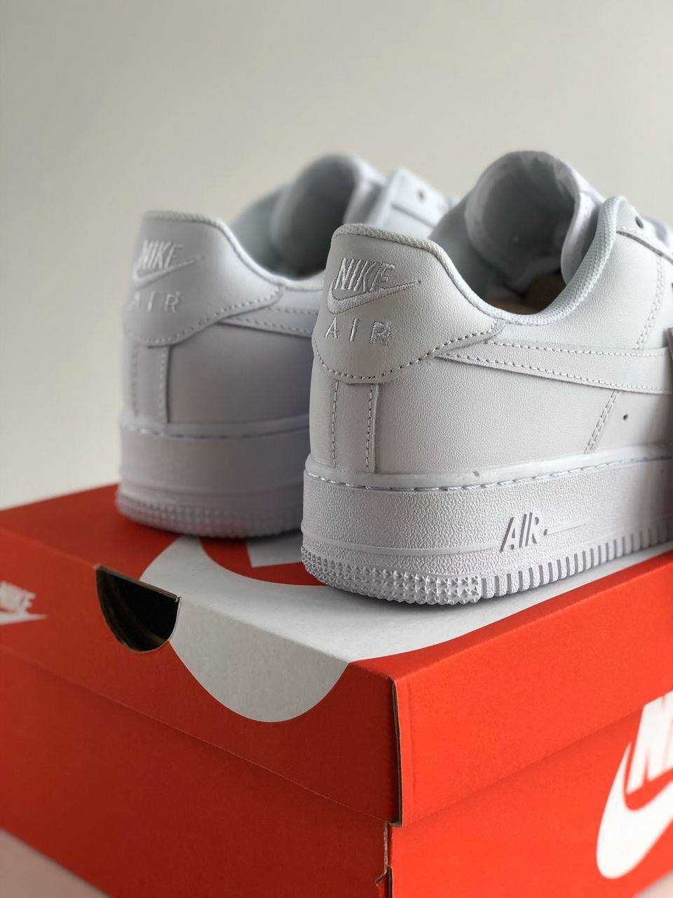 ТОП ПРОДАЖ! Кросівки Nike Air Force 1 Low White форси білі найк