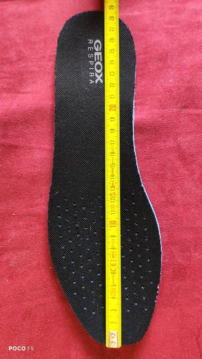 Geox Spherica Actif czarne sneakersy rozm 43