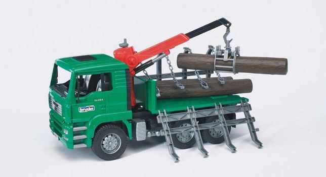 Вантажівка MAN BRUDER ,перевізник колод, лісовоз (02769)