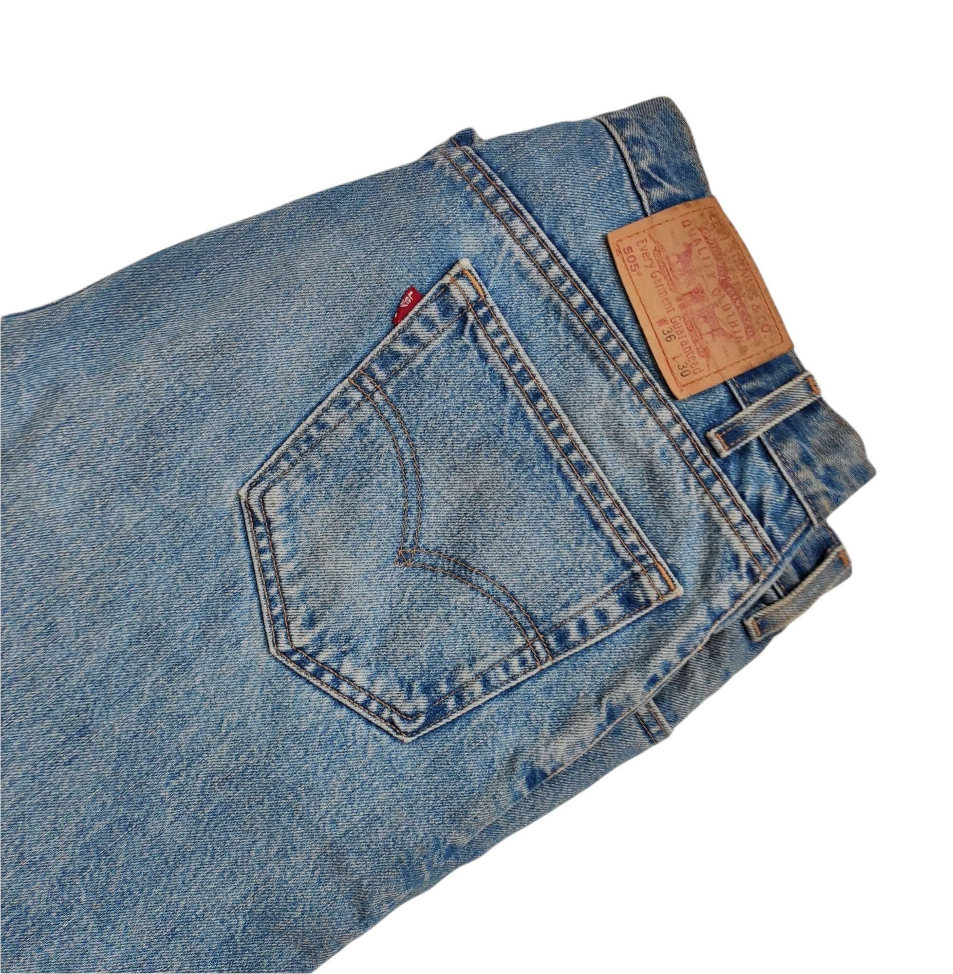 Levi's, model 505, rozmiar W36/L30