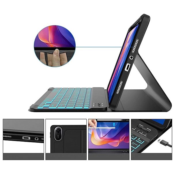 Tech-Protect Sc Pen + Keyboard Xiaomi Redmi Pad 2/11.0 Black