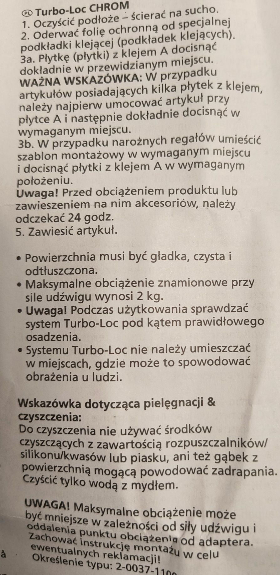 2x wieszak samoprzylepny, super mocny, bezinwazyjny