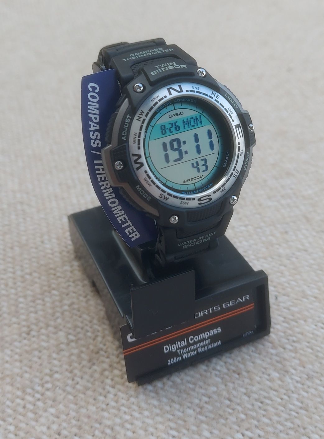 Годинник CASIO SGW100B-3V