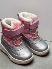 Buty zimowe śniegowce dziewczynka roz.21