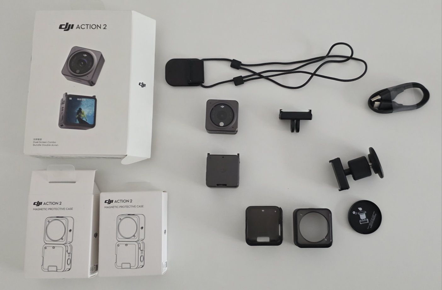 DJI Osmo Action 2 + 2x etui