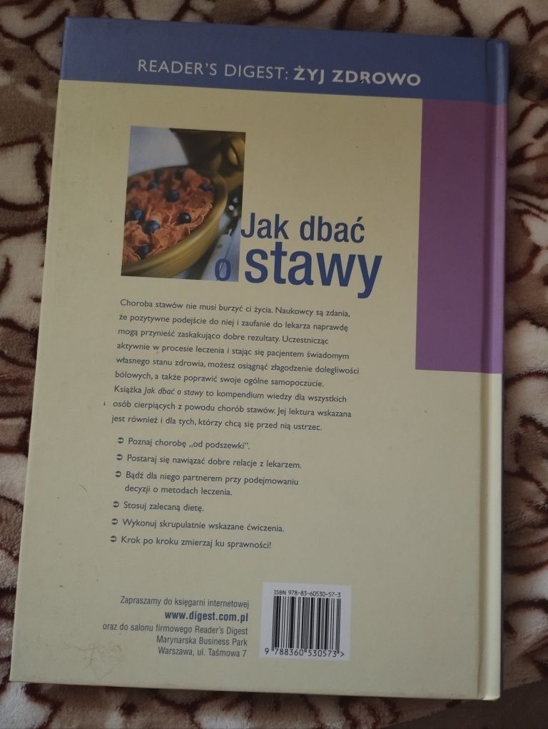 Książka pt. Jak dbać o stawy?