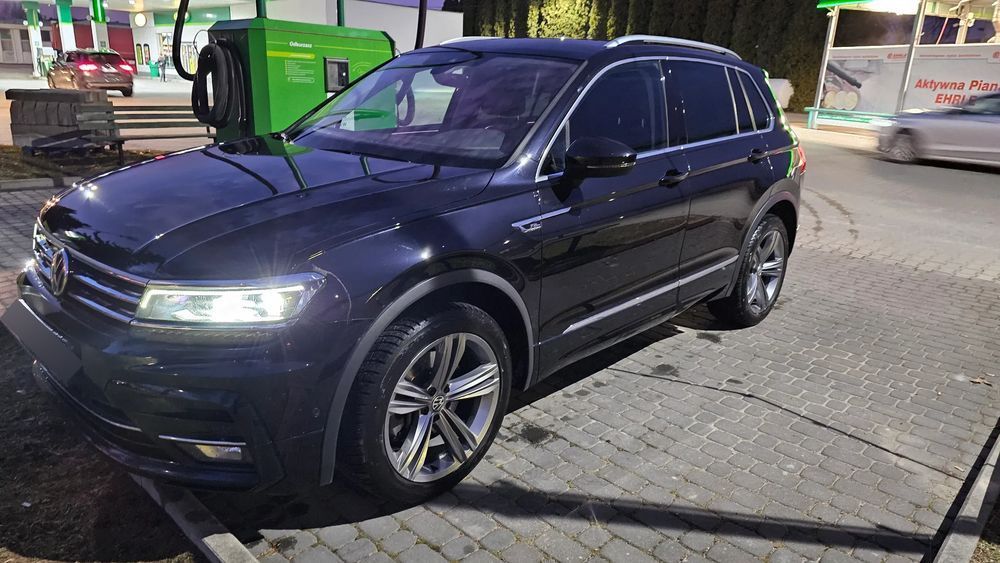 Volkswagen Tiguan Idealny VW TIGUAN R-line 4X4 serwisowany - CESJA lub SPRZEDAŻ FV23%
