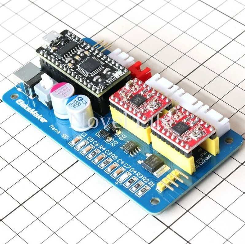 Плата контроля лазерным гравером ЧПУ Mana SE GRBL. Лазер станок гравер