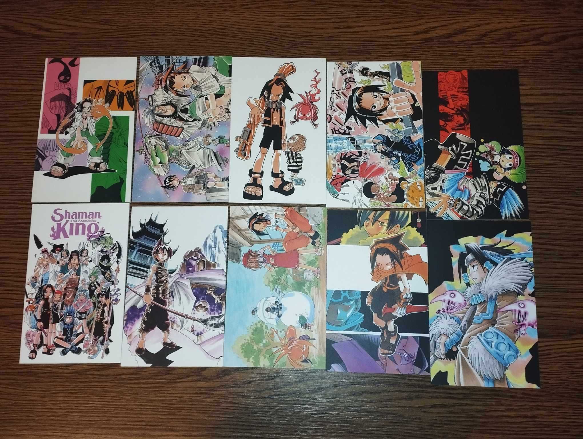 Shaman King (Król Szamanów) - tom 1-10