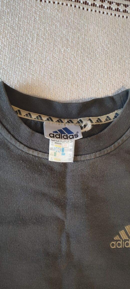 Bluza adidas vintage XS szara