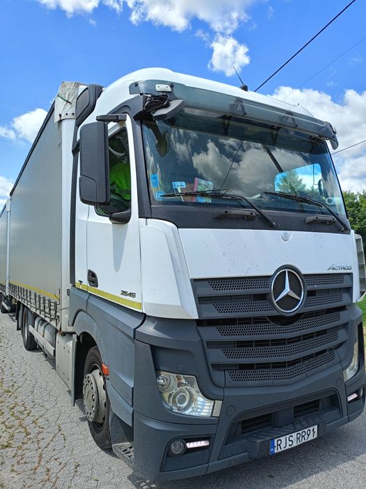 Mercedes actros mp4 zestaw