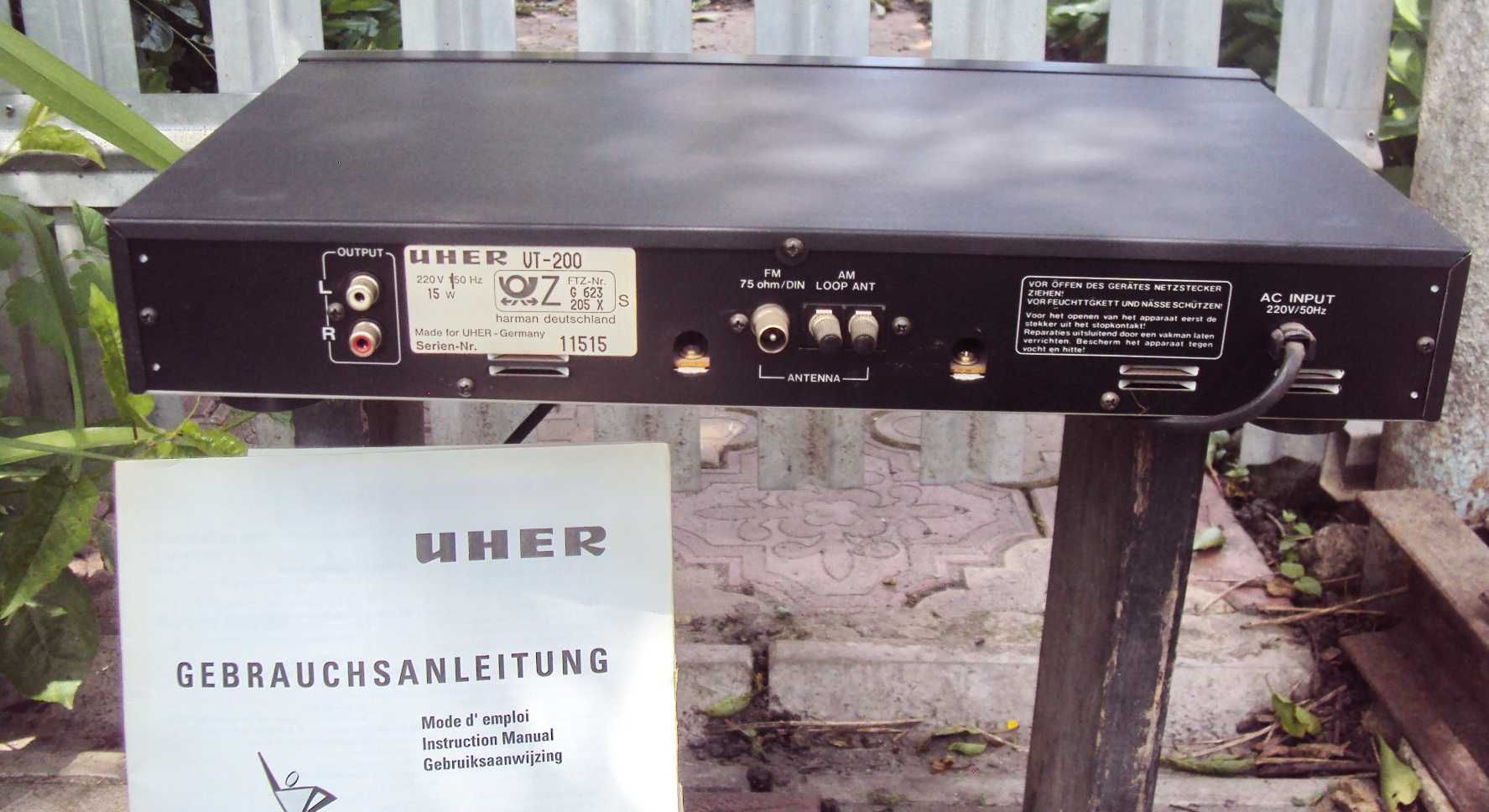 UHER UT-200 vintage тюнер Германия