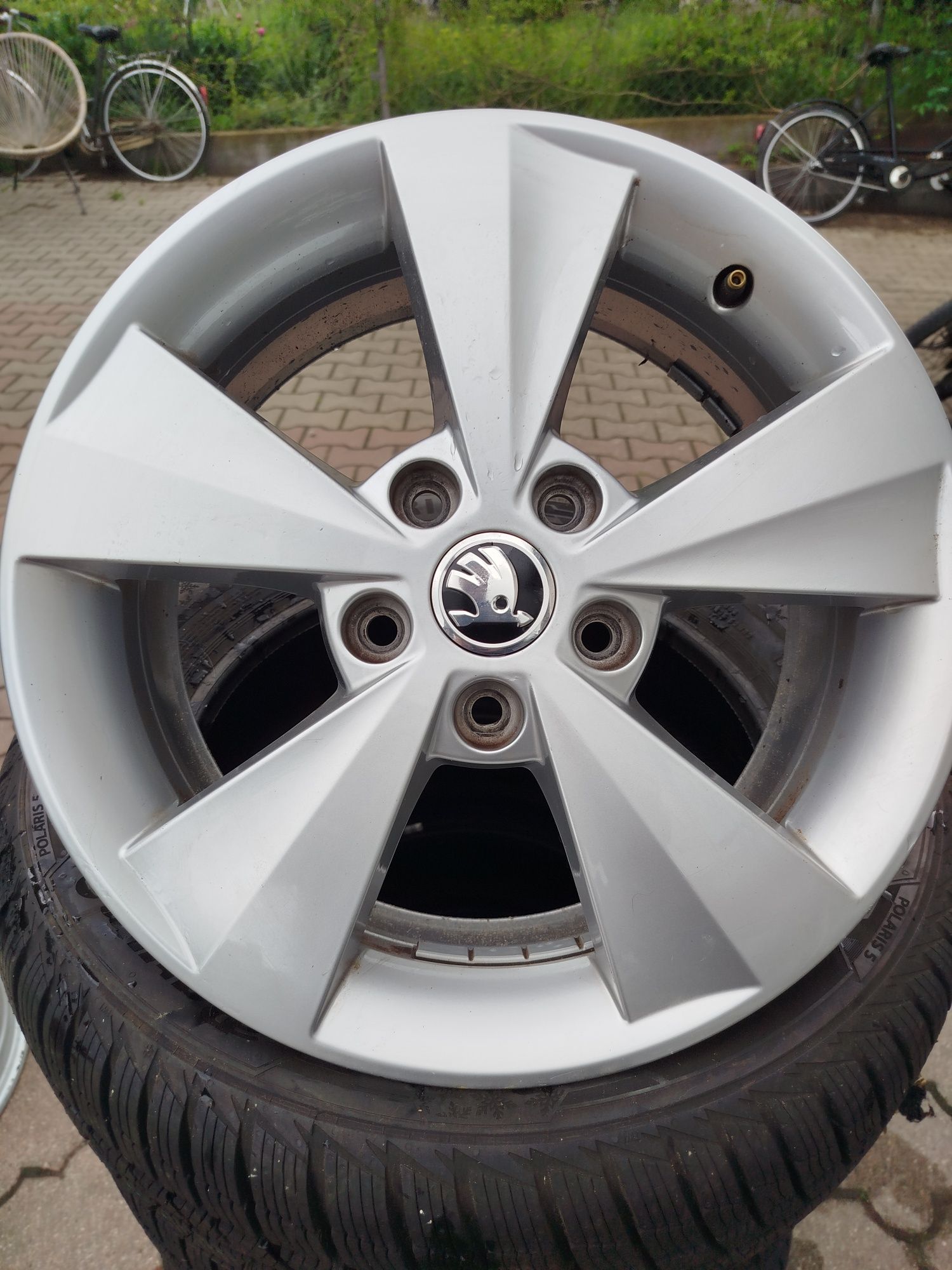 3x Felgi Aluminiowe Skoda 16cali (5x112,ET46)