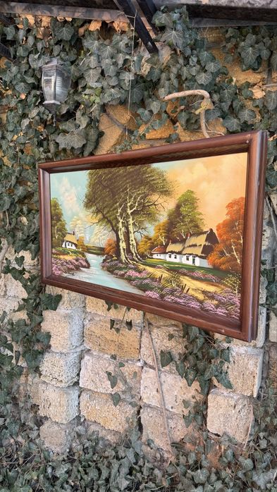 Большие картины, разные, холст масло подпись автора, Голландия