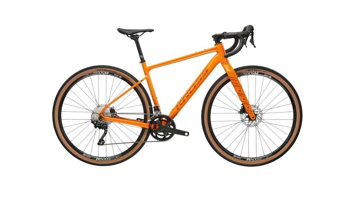 Rower gravel Esker 5.0 L-20'' i XL-21'' gen 2 pomarańczowy GRX