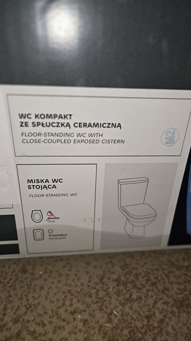 WC stojące Koło rekord z deską
