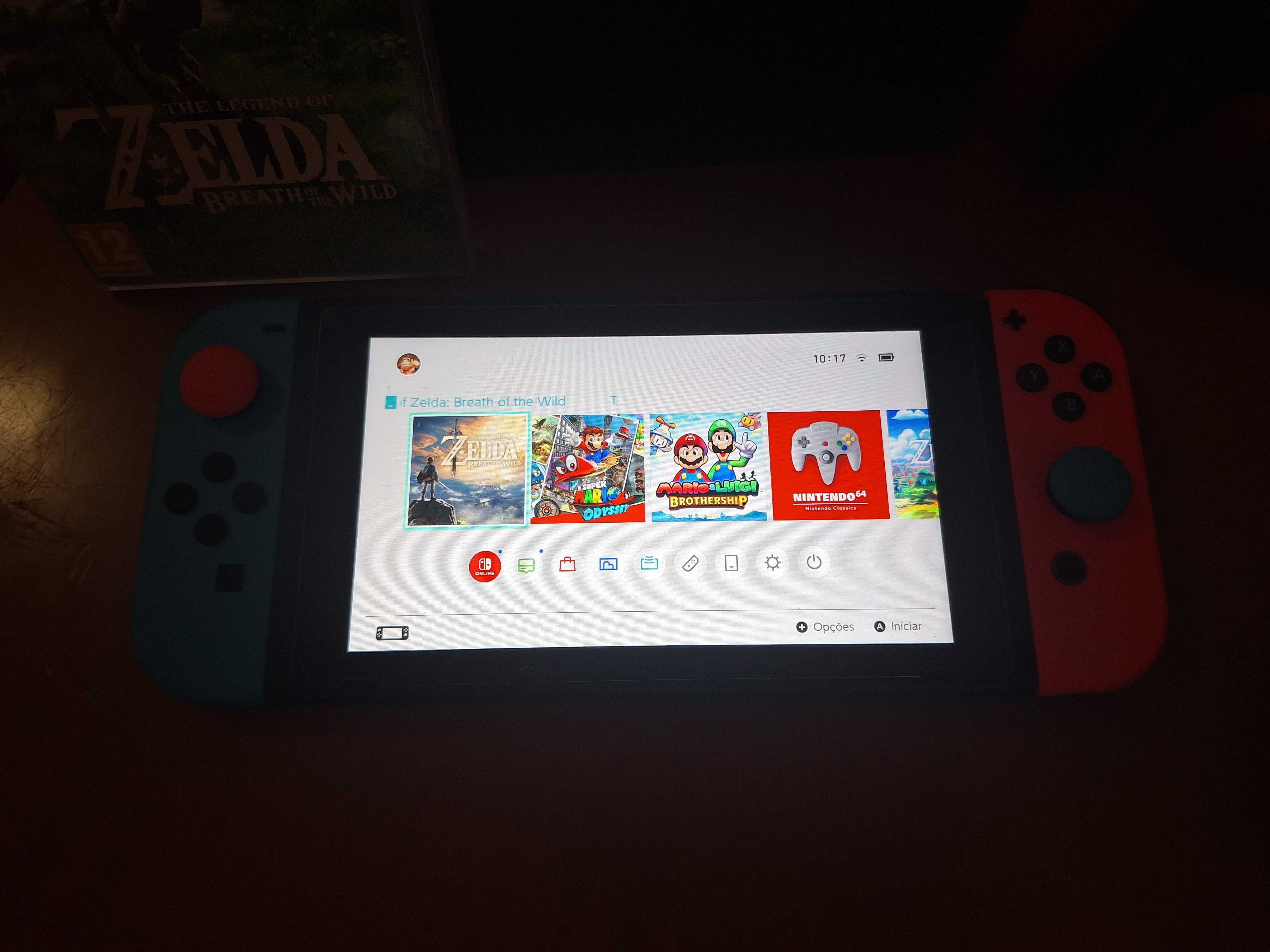 Nintendo Switch como nova