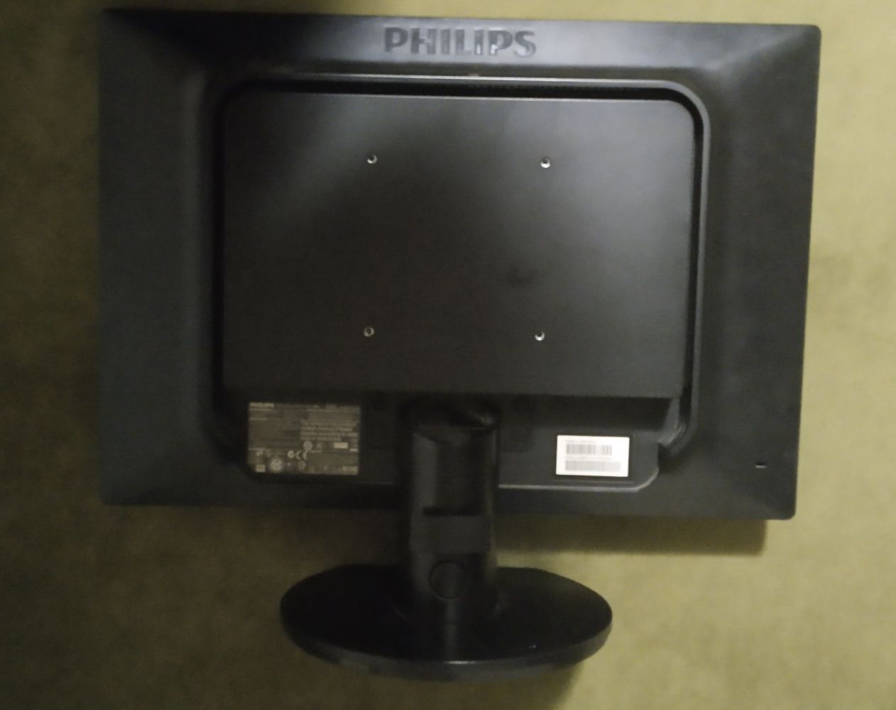 Монітор PHILIPS - MWS1190T не робочий!