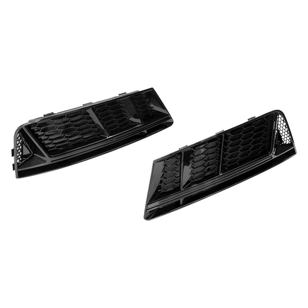 Решітка переднього бампера Audi A4 B9 2015-2019 Black