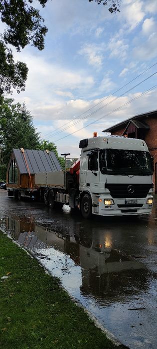 Transport HDS domków holenderskich