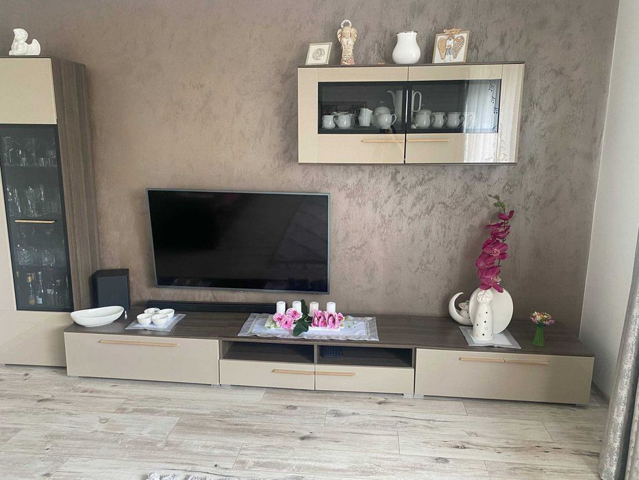 Meblościanka Black Red White Wysoki Połysk