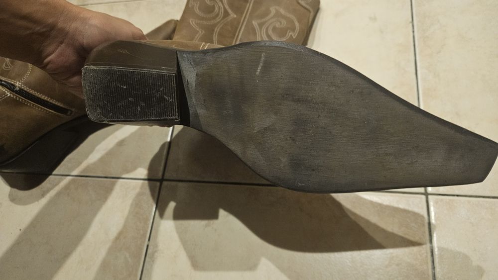 Козаки зимові шкіра 40р.