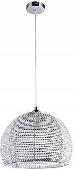 Lampa wisząca srebrna