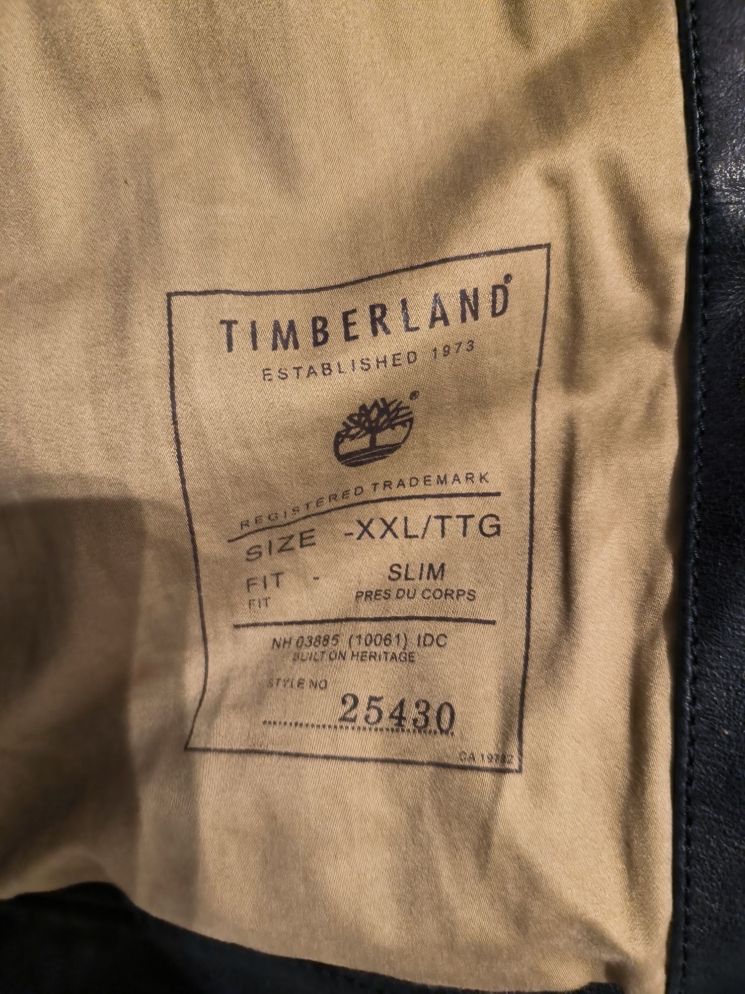 Kurtka skórzana Timberland 25430