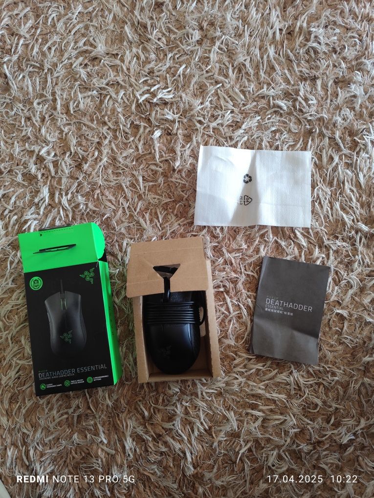 Myszka Gamingowa Razer Deathadder Essential