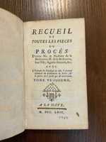 1764 Збірка документів судового процесу Стародрук