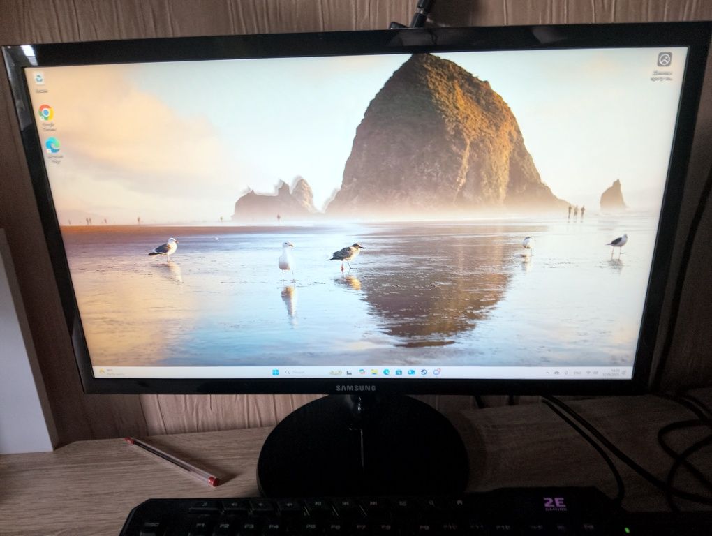 ПК i3-6100 GTX1050TI 16 GB + Монітор Samsung 22 дюйма Full HD + Колонк