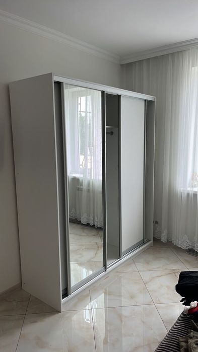 Шафа купе, розсувна система Командор, кромка ПВХ, можлива доставка