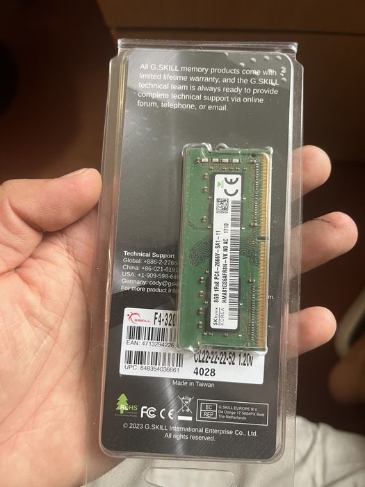 g skill.SKhynix 8gb