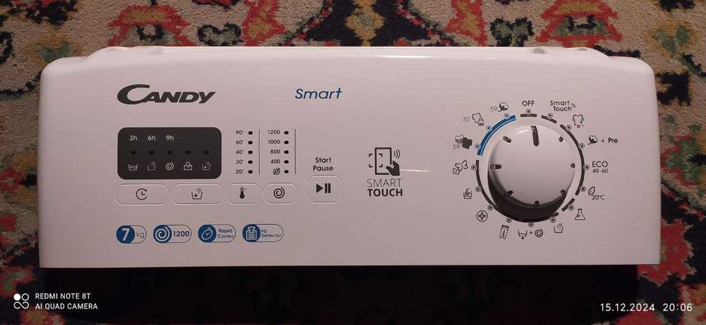 Плата процессора с сенсором Candy E43037697