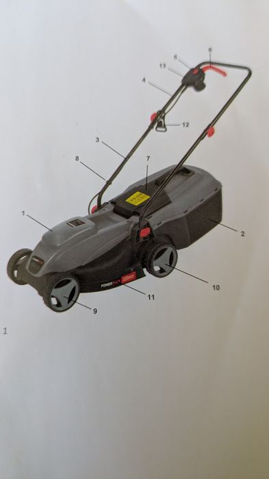 Máquina de cortar relva e roçadora  ,trabalha só que já não tenho .