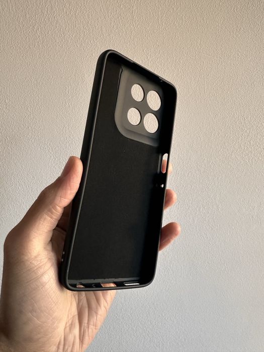 Etui plecki silikon czarne do MOTOROLA MOTO G56