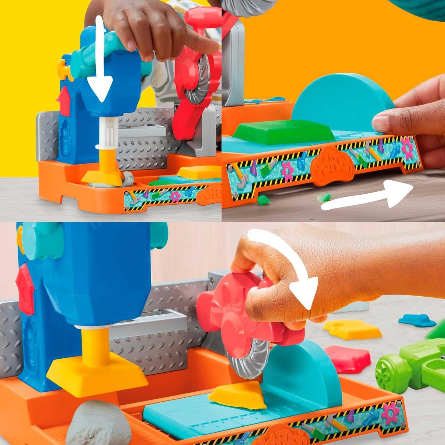 ОРИГИНАЛ! Набір Play-Doh Верстак для штампування та розпилювання