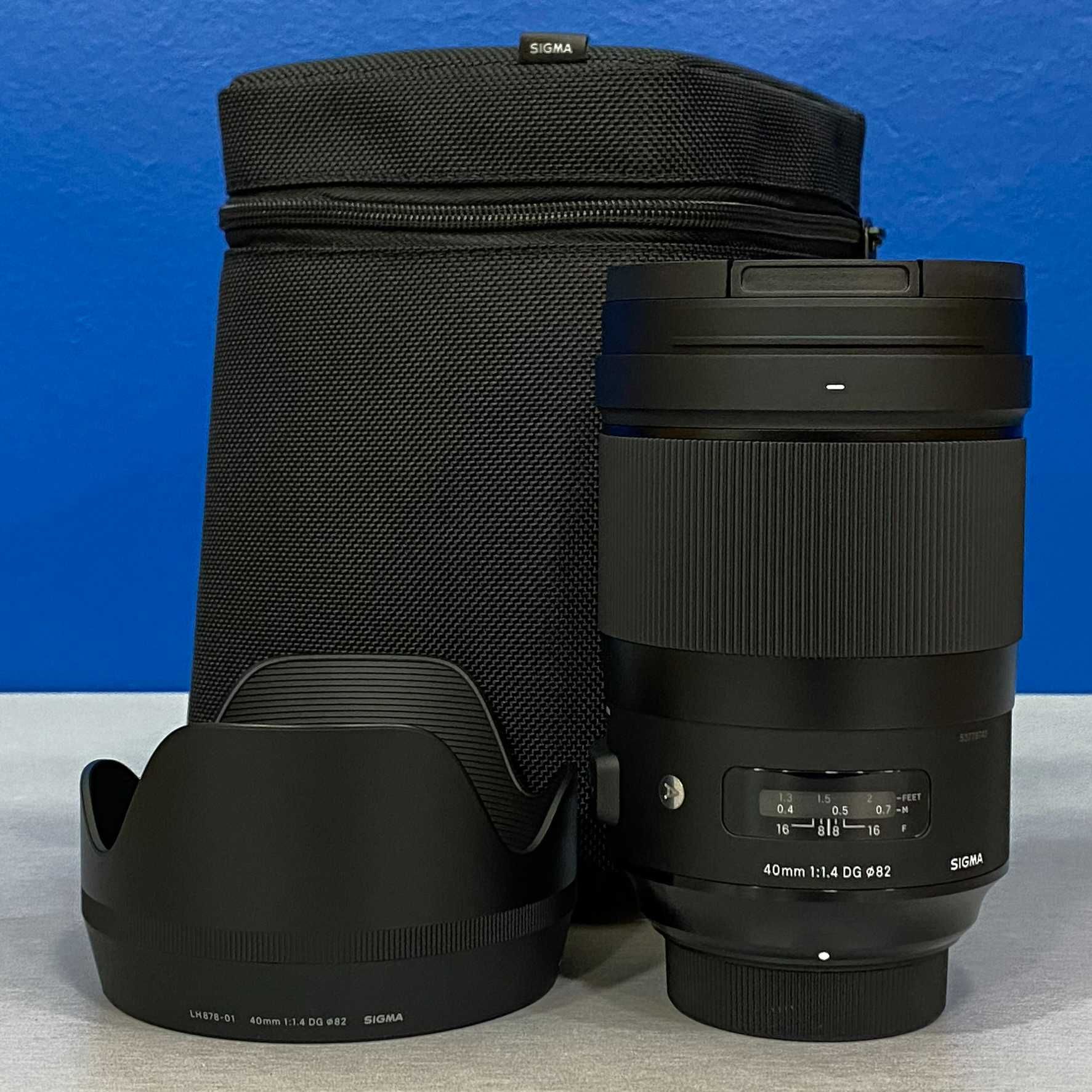 Sigma ART 40mm f/1.4 DG HSM (Nikon) - 3 ANOS DE GARANTIA