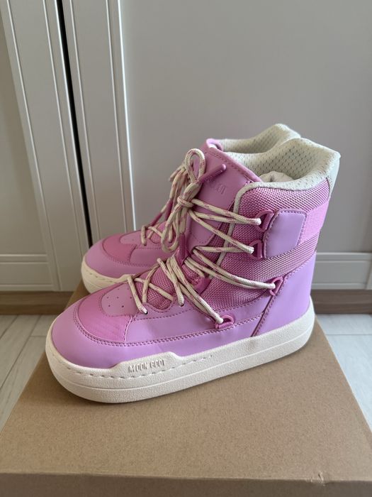 Moon Boot śniegowce damskie r. 38 Nowe różowe zimowe wodoodporne