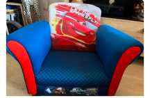 Tapicerowany fotelik Disney zigzak mcqueen auta cars