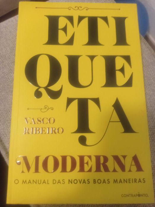 Livro de etiqueta - manual das novas boas maneiras