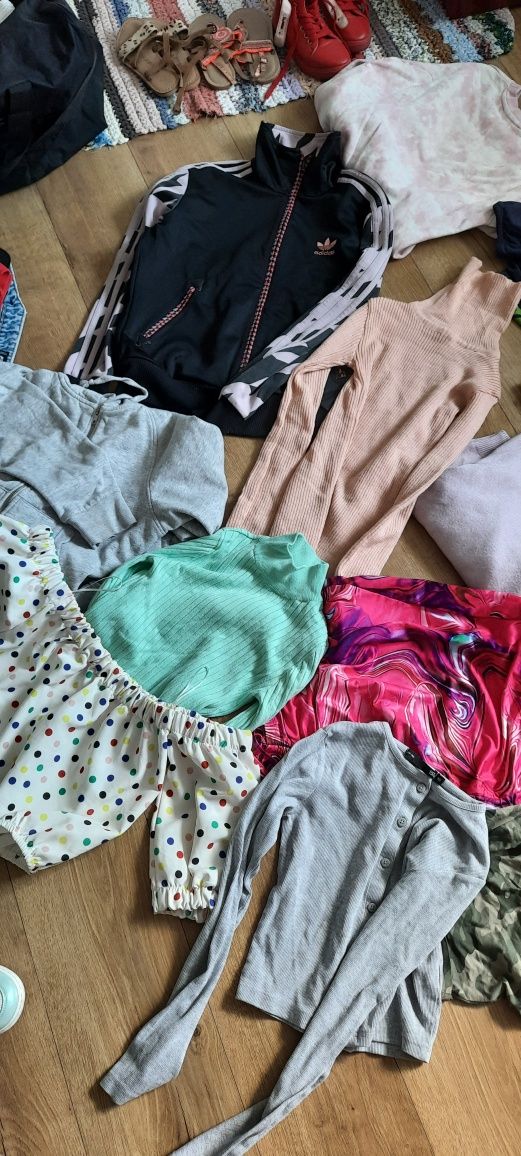 Paka mix ubrań r.140-160 za darmo.