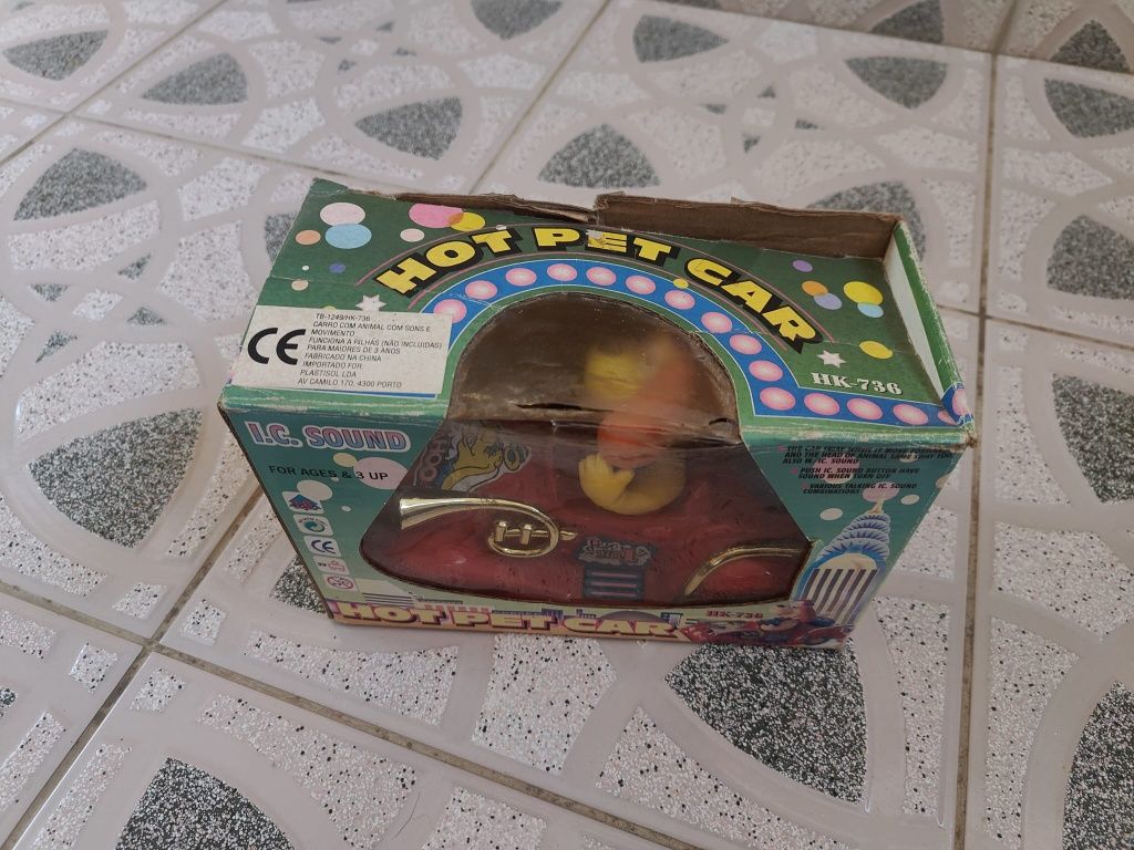 Brinquedo Vintage Hot Pet Car 1997