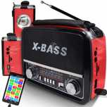 radio kuchenne przenośne sieciowe na baterie usb aux sd mp3