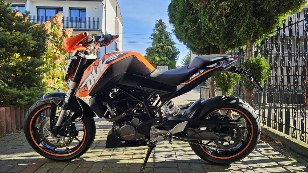 KTM Duke 125 tylko 21tys km