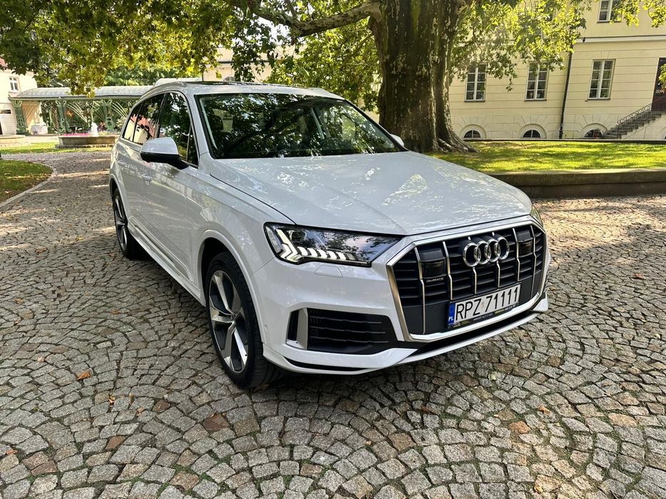 Audi Q7 3.0 TFSI 340KM # QUATTRO # 2022 # kamery # radar # 7 foteli # zamiana